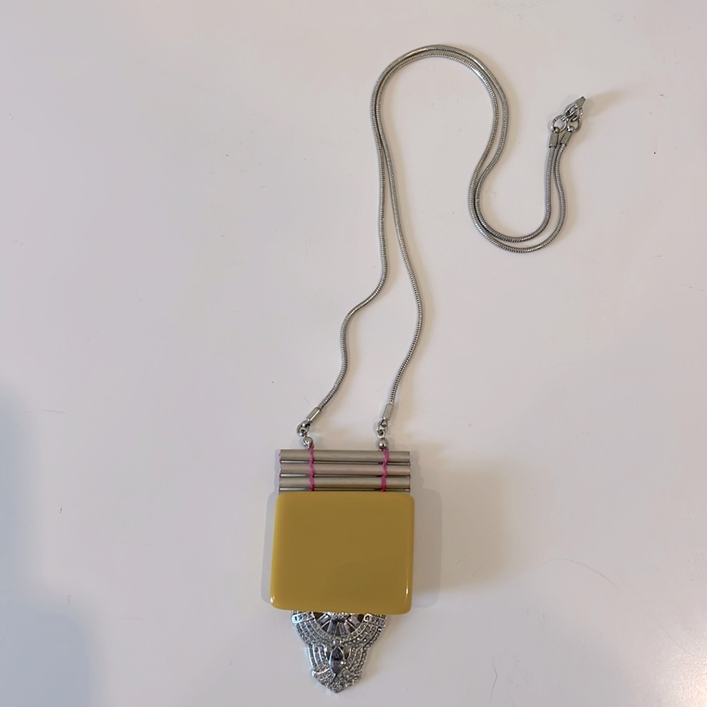 Stunning Anthropologie Art Deco necklace.